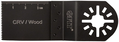 Полотно пильное фрезерованное ступенчатое, CrV сталь, 32,5мм х 0,6мм (F_37904) FIT