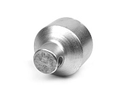 Головка торцевая высокая 80мм, (под вороток) хром.покр. (121352) HORTZ