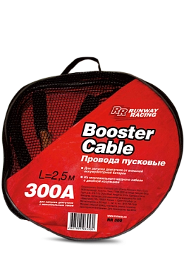 Провода для запуска двигателя в сумке 300 А RACING (RR300) RUNWAY