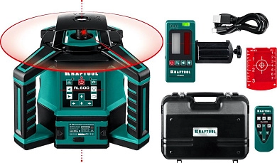 Нивелир лазерный ротационный RL600 (34600_z01) KRAFTOOL