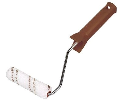 Валик меховой 100мм/6мм, туба 15мм, ворс 12мм, нейлон/полиэстер "Mikrofaza" (0121-621510) HARDY