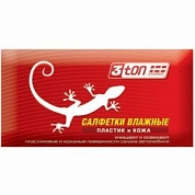Салфетки влажные для пластика и кожи ТХ-203 3TON