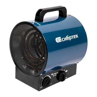 Пушка тепловая ТВ-2М (тепловентилятор), 230 В, 2 реж. вентилятор, 2000 Вт Сибртех