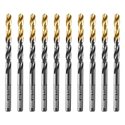 Сверло по металлу 5,5 мм, HSS-TiN, Golden Tip, 10 шт. (717214) DENZEL