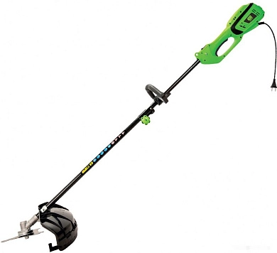 Триммер электрический ЭК-1200, 1200 Вт, 380 мм, разборная штанга,катушка,диск Сибртех