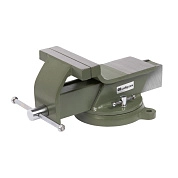 Тиски слесарные стальные, поворотные 125мм (18619) Сибртех