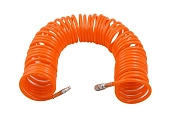 Шланг спиральный для воздуха 15м PE, диаметр 8/12мм, с быстросъемным соед. (HOSE15MPEEL) ELAND