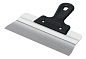 Шпатель нерж. фасад. 250 мм, усиленный, алюм. направляющая (10083-25) СИБИН фото2