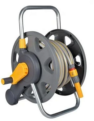 Катушка HoZelock 2431 со шлангом 1/2" 25 м, коннекторами и наконечником для шланга (2431R0000) HoZel