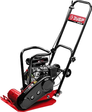Виброплита бензиновая, 10 кН "ГРУНТ-10" (ВПБ-10 Г) ЗУБР