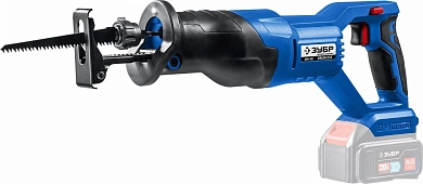 Ножовка сабельная аккум. SPB-180 (20.0 Вт, без АКБ и ЗУ, дер.до 180мм, мет.до 13мм, кор.) ЗУБР