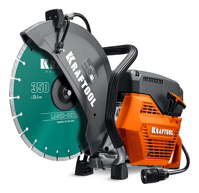 Бензорез K770-14 H (3.7 кВт, круг 350х32/25.4/20мм, 125 мм, по бетону, с подачей воды) KRAFTOOL