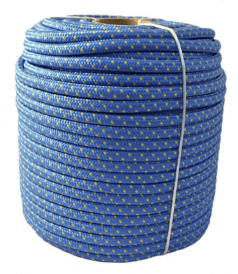 Веревка 12мм "Хозтекс", 24-прядная, 100м (полипроп.+полиэфир)