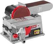 Станок шлифовальный ЗШС-500 (500 Вт, лента 100x914 мм, диск 150 мм, кор.) ЗУБР