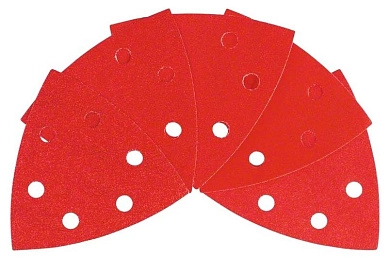 Шлифлист 93мм К60/80/120/180/240  RED WOOD, (2.608.607.541) BOSCH