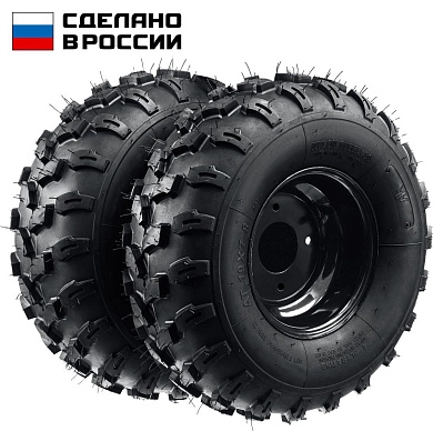 Колеса для мотоблоков пневматические КП-3, 19х7-8, 2 шт. (707106-3) ЗУБР