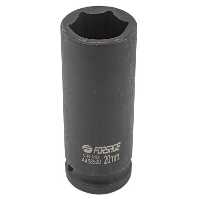 Головка ударн. 1/2" 20мм 6гр. глубокая (F-4458520) Forsage