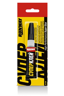 Супер клей 2 г. (RW8506) RUNWAY