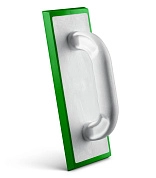 Терка пластмассовая с резиновым покрытием для затирки швов, 250х95мм, мягкая резина (0817-2) ЗУБР