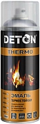 Эмаль термостойкая - Серебристая - аэр. 520мл THERMO (DTN-A70667) DETON