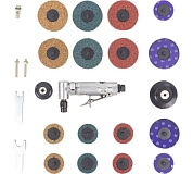 Пневмозачистная машинка, 6 мм, 6.2 атм., 113 л/мин (компл. аксессуар.) (F-ST-7733MK) FORSAGE