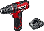 Дрель-шуруповерт аккум. ДШЛ-125-21 (12.0 В, 1 акк. х 2.0 А/ч Li-Ion, 25 Нм, кор.) ЗУБР