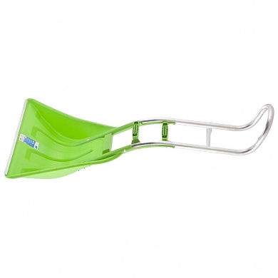 Движок снеговой пластиковый, 670*530*1410мм, алюминиевая рукоятка (61496) СИБРТЕХ