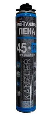 Пена монтажная проф. -10/+35 45L 750мл KANZLER PRO