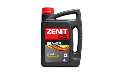 Масло для пильных цепей бензопил 4л ZENIT Beaver