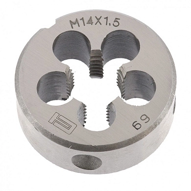 Плашка метрическая М14 х 1,5 мм (77036) СИБРТЕХ