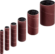 Втулки шлиф для станка,набор 6 шт:13, 19, 26, 38, 51, 76мм,высота 115мм,Р120,СШО-(35649-H6-120) ЗУБР