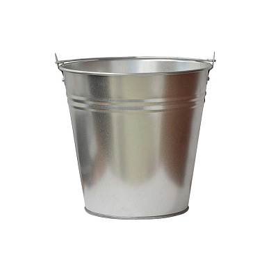 Ведро стальное оцинкованное 5 л
