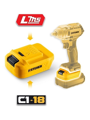 Адаптер для АКБ LMS под инструмент V1 (LMS-V1) STEHER