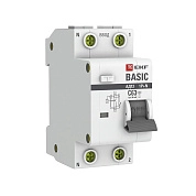 Автомат дифференциальный АД-12 (230/400В 1P+N 32А/30мА (C) 45кА) DA12-32-30-bas EKF Basic