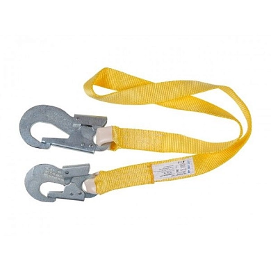 Строп А двух витьевой (капроновая лента; с двумя карабинами: КР-03, КР-04) (ПОТЕНЦИАЛ)
