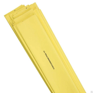 Трубка термоусаживаемая ТУТ 20/10 желтая (66147) ETP