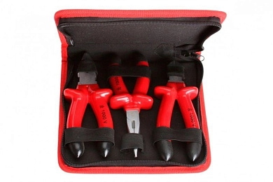 Набор инструментов диэл. (плоскогуб., кусач.) (НИИ-03) КВТ