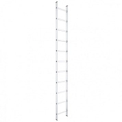 Лестница алюмин. приставная, 11 ступ, 3077мм, слож.3077х400х54мм, (97831) СИБРТЕХ