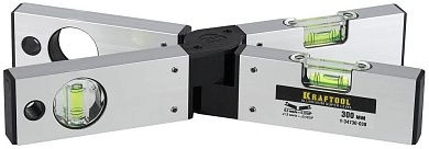 Уровень строительный повехностный раскладной MASS LEVEL 300 мм (1-34730-030) KRAFTOOL