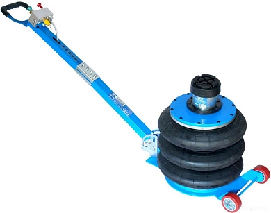 Домкрат пневмат. 3-секционный с ручкой AE&T T08105A (5т)
