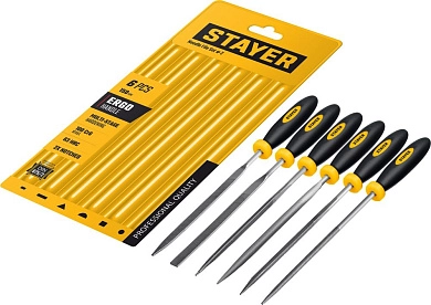 Набор надфилей 150мм, 6 предм., Professional (16010-H6_z02) STAYER