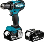 Дрель-шуруповерт аккум. DDF 485 RTJ (18.0 В, 2 акк. х 5.0 А/ч Li-Ion, 50 Нм, кейс) MAKITA