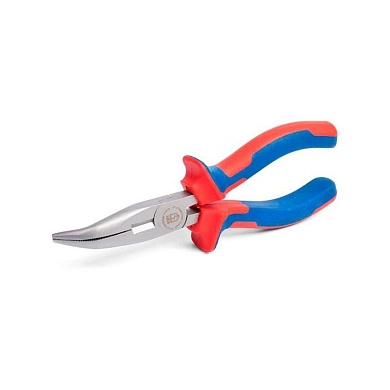 Длинногубцы изогнутые 200 мм "Мастер" (77425) КВТ