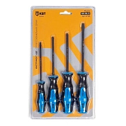 Набор отверток из стали S2 НО-04-S серия МАСТЕР (87105) КВТ