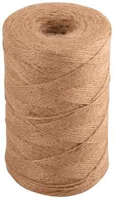 Шпагат джутовый, 2-ниточный, 1120 текс, 500 м (F_68266) КУРС