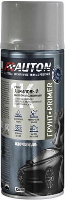Грунт антикоррозионный с цинком - Серый - аэр. 520мл (ATN-A46062) AUTON
