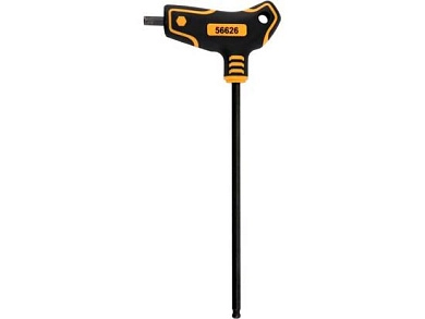 Ключ c T-образной ручкой с шариком HEX  7.0мм 200х16х95мм (56626) VOREL