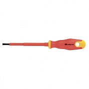 Отвертка " - ", диэлектр., SL4.0х100мм (12932) Сибртех