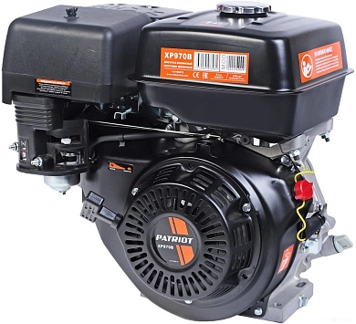 Двигатель бенз. XP970B (6.6кВт 4T длин вал Øхвост./цилинд 75/25/77мм ход 58мм) PATRIOT / EXPERT