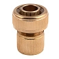 Соединитель латунный быстросъемный для шланга 3/4" (66260) PALISAD фото4